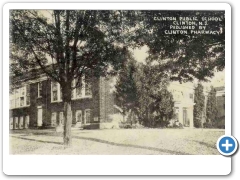 Clinton - A public school - c 1910