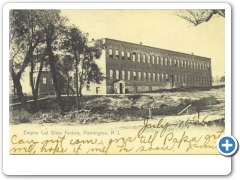 Flemington - The Empire Cut Glass Factory - 1906