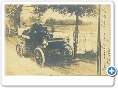 High Bridge - An early Automobile - 1906