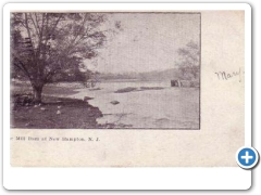 New Hampton - The Dam for the Shoddy Mill - 06