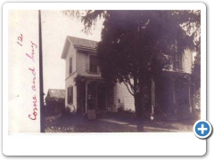 White House - An unidentified residence and possibly a store - c 1910
